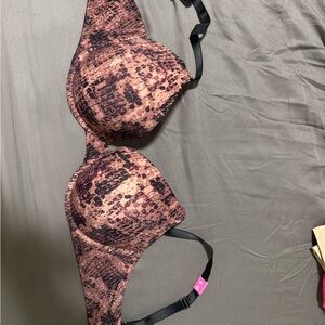 Victoria’s Secret Snakeskin Print Push up Bra